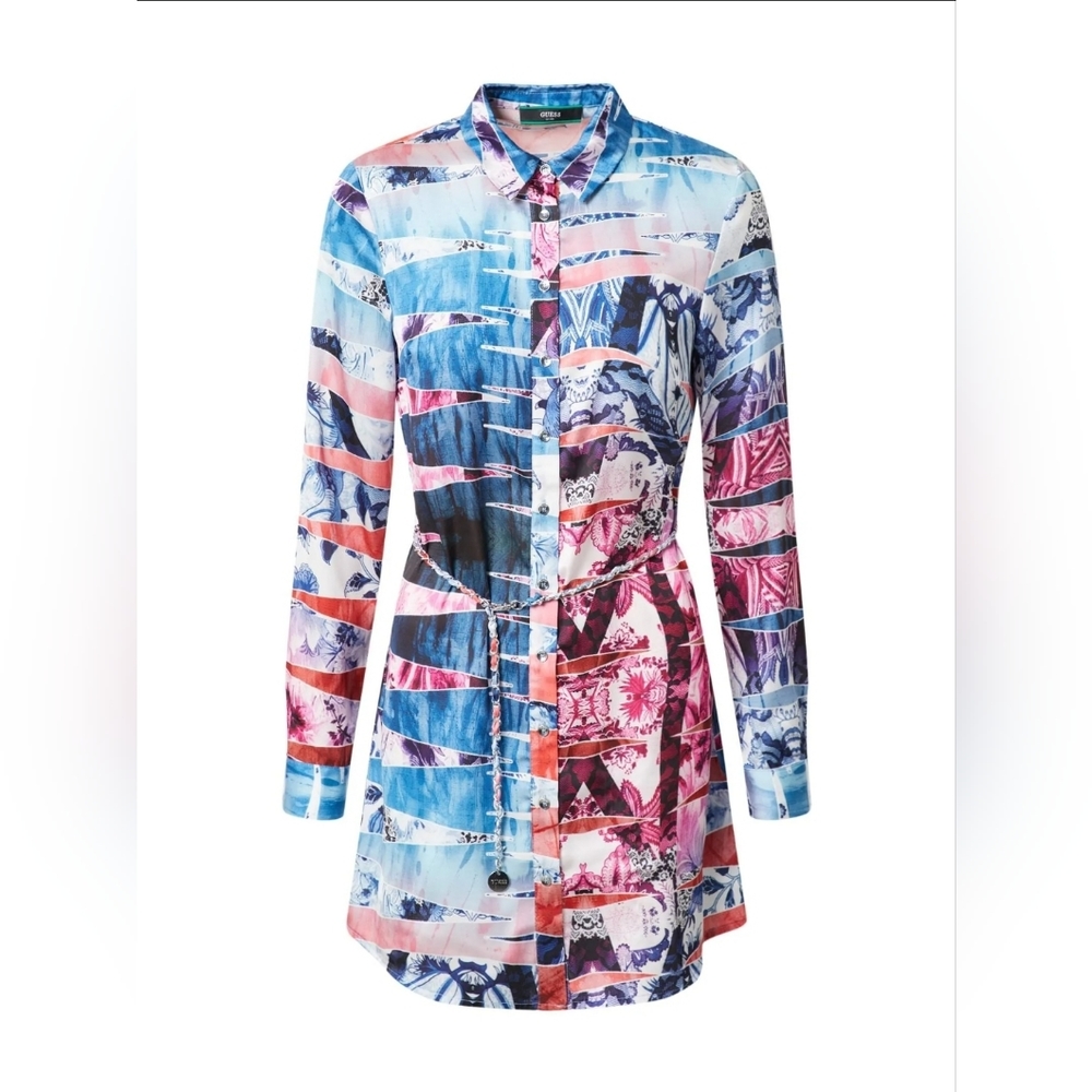 GUESS Bahira Mini Shirtdress | Size S